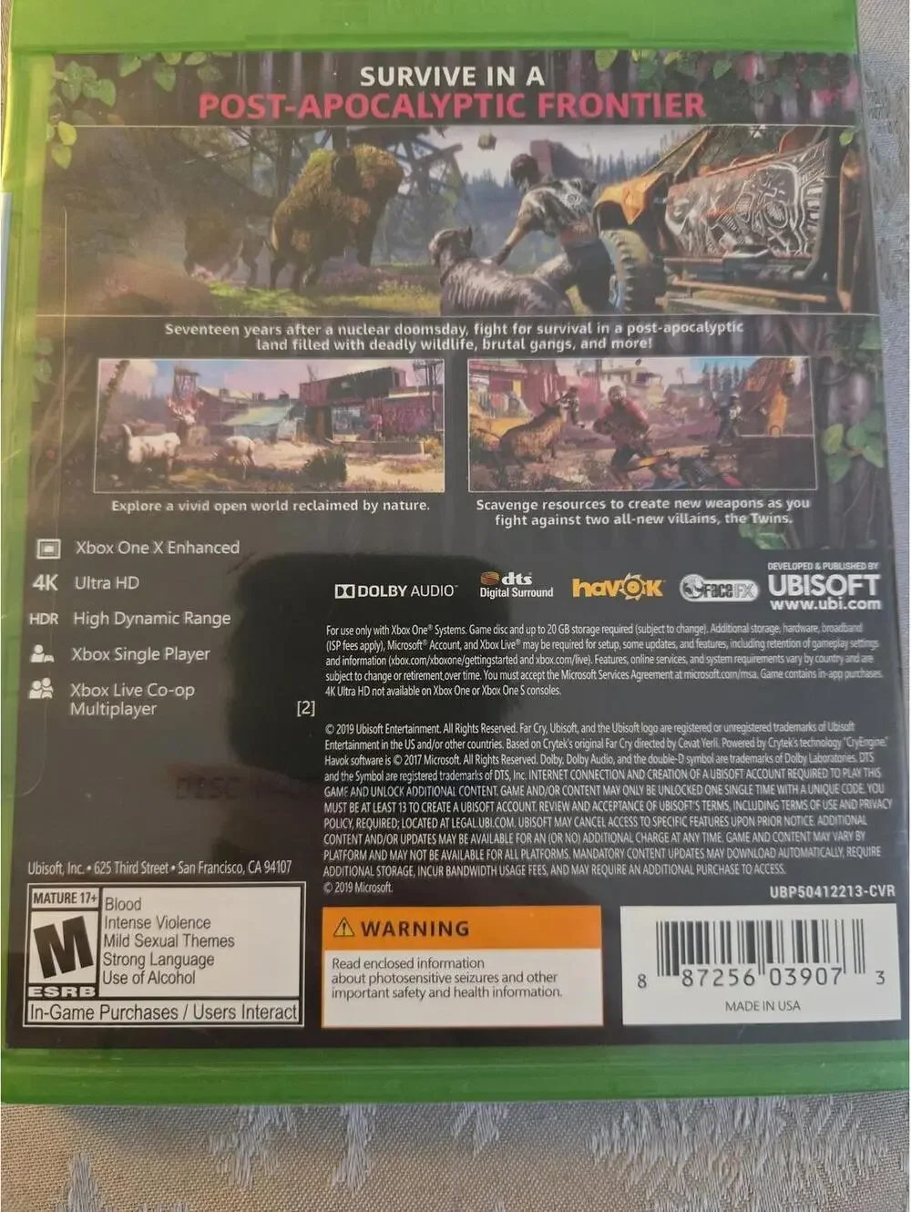Far Cry New Dawn - Xbox One (Physical Disc) - Ubisoft 2019